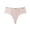 Khaki, variant on Womens Solid Lace Triangle Bikini Underwear Soft Lightweight Daily Wear, Size XL