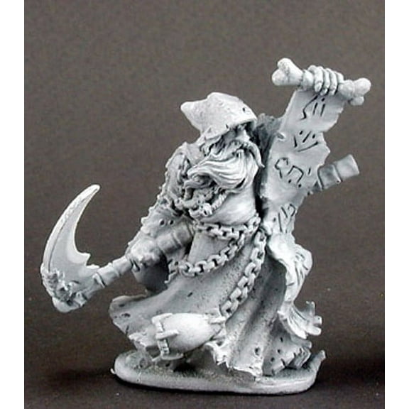 Reaper Miniatures Darkrasp, Death Priest #02957 Dark Heaven Unpainted Metal