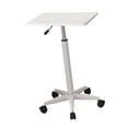 thumbnail image 1 of GROWTH TANK Table de Chevet Mobile Bureau d'Ordinateur Portable Debout pour Chambre de Bébé avec Roues Table au-Dessus du Lit Blanc 85 à 107 cm, 1 of 9