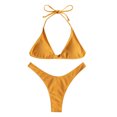 thumbnail image 1 of Soidarity Traje de baño sexy para mujer con almohadilla Playa Baño Ropa de playa Natación Correas ajustables Ropa de secado rápido Piscina al aire Type2 NO2 Soidarity OD021792-06, 1 of 6