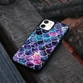 thumbnail image 4 of FINCIBO Soft Rubber Protector Cover Case for Apple iPhone 12 / 12 Pro 6.1" 2020 (NOT FIT Apple iPhone 12 Pro Max 6.7" 2020/iPhone 12 mini 5.4" 2020), Mosaic Mermaid Scale, 4 of 5