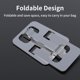 thumbnail image 4 of Soporte plegable dual para teléfono celular, soporte para teléfono de escritorio plegable totalmente ajustable Base de cuna compatible con teléfono, todos los teléfonos, 4 of 5