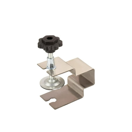 

Cabinet Drawer Panel Mounting Clips Stainless Steel for Precise And Quick Installation Durable Accessories Fine Adjustment Screws Universal Style B