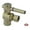 Brass, variant on Kingston Brass CC43202DL 1/2" Sweat x 3/8" OD Comp Angle Stop Valve, Polished Brass