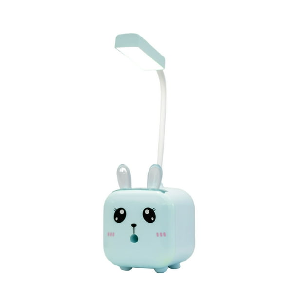 Advancent Lámpara de versátil con sacapuntas y soporte para teléfono cabezal de lámpara ajustable multidireccional Iluminación y accesorios CT610Dazul Lampara de conejito