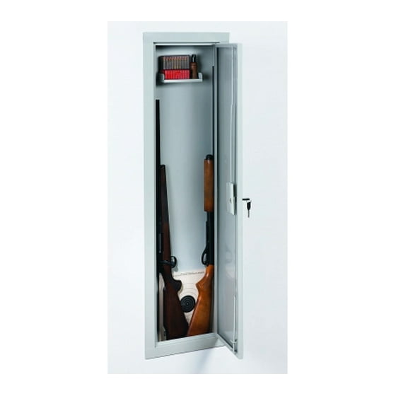 Stack On Iwc 55 Full Length In Wall Storage Cabinet