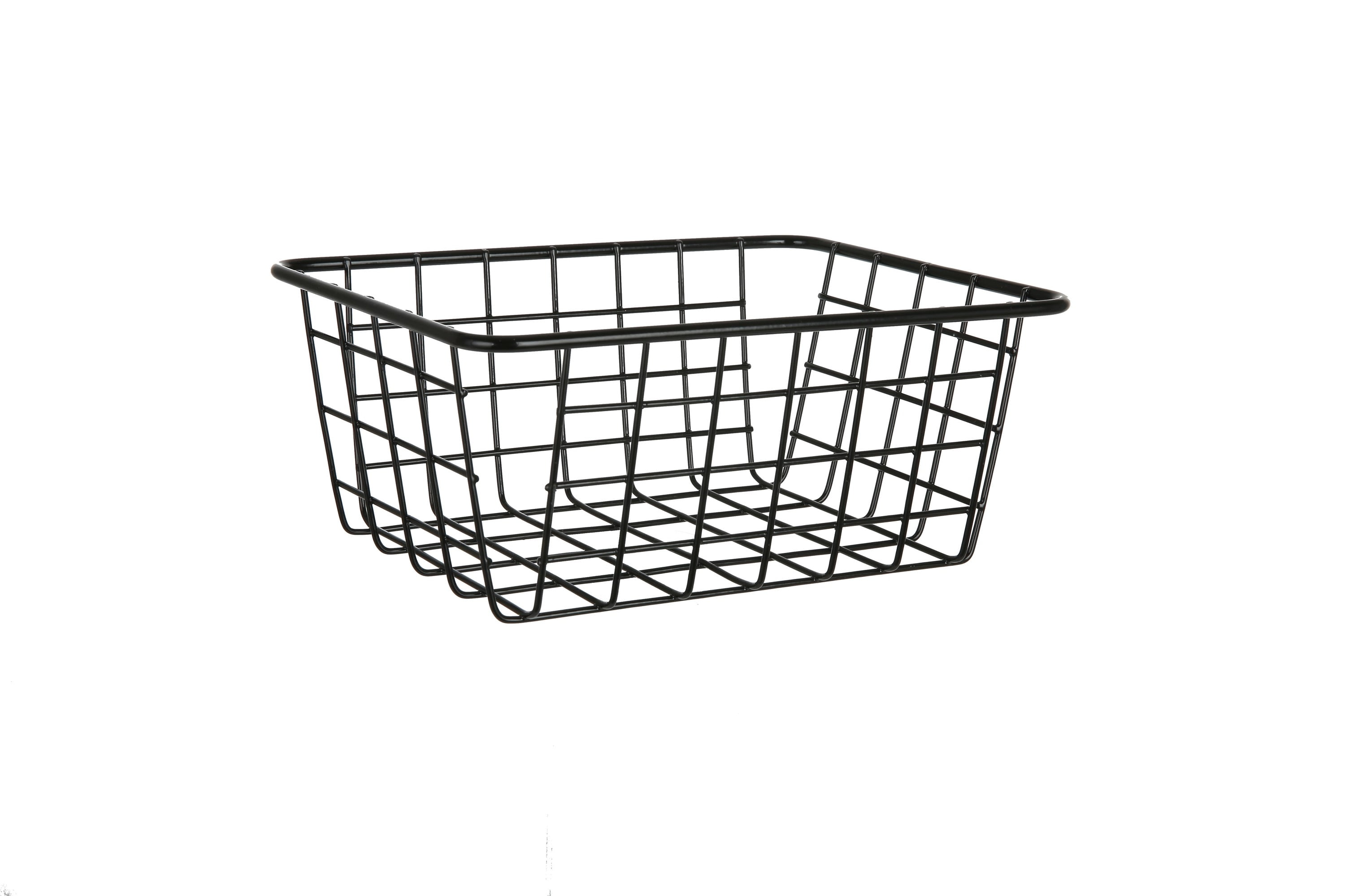 Mainstays Wire Black Baskets, 2 Count Walmart Inventory Checker