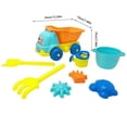 thumbnail image 2 of YWIYIUD 1 Set Reusable Beach Toy Set with Sand Bucket Shovel and Cute Model for Beach Backyard Park Pool and Outdoor Activities Practical Beach Interactive Toys for Parent and Teens, 2 of 7