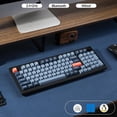 thumbnail image 4 of Keychron V5 Max Custom Wireless Mechanical Gaming Keyboard with Number Pad, 96% Layout QMK/VIA 2.4 GHz/Bluetooth 5.1/Wired, RGB Backlit Hot-Swappable Gateron Brown Switch for Mac Windows Linux, 4 of 7
