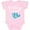 AD-Pink, variant on Inktastic Birthday Mermaid Girls Party Gift Girls Baby Bodysuit
