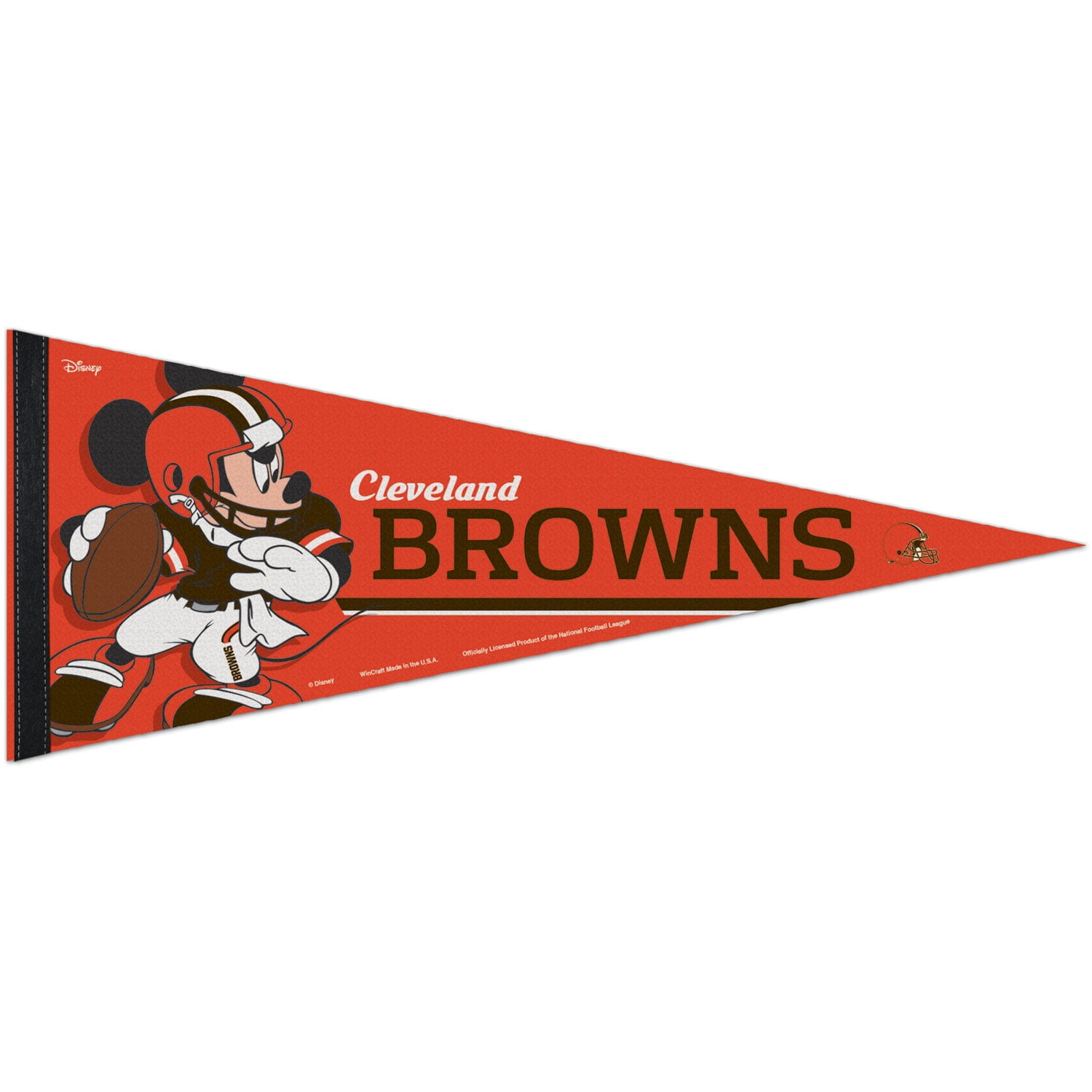 WinCraft Cleveland Browns Pennant Banner Flag 