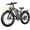 Green, variant on Peak 2000W 26" Fat Tire Ebike for Adults with 48V/16AH 31MPH 40-60 Miles Ebike for All-Terrain Hydraulic Disc Brakes Suspension Mountain Bike