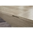 thumbnail image 2 of Gexpusm Farmhouse Coffee Table with Storage, Retro Square Wood Center Table for Living Room, Handcarved, Light Gray, 2 of 10