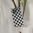 thumbnail image 4 of Checkered Phone Case for iPhone 13 Pro Max Black White Grids Plaid Checkerboard Slim Soft Classic Trunk Design Strong Shockproof Protective Checker Cover for iPhone 13promax 6.7", 4 of 9