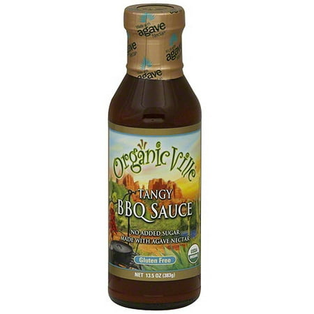 Organicville Tangy BBQ Sauce, 13.5 oz (Pack of 6)