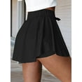 thumbnail image 6 of Summer Women'S Athletic Fitness Skirt Pants Black L, 6 of 7