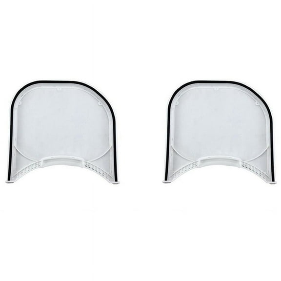 2Pcs 5231EL1003B Dryer Lint Filter Screen with Felt Rim Seal for LG Clothes Dryer Replaces 5231EL1003B DLE2512W DLE2514W