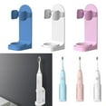 thumbnail image 2 of bedienty 2 Pcs Support Mural Universel pour Brosse à Dents Électrique Anti-Taches Réglable Bleu silicone Antidérapant 1pcs 1Ensemble, 2 of 6
