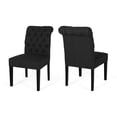 thumbnail image 2 of Rolltop Design Dining Chairs, Stain-Resistant / Suitable for Casual and Formal Meals, 2 of 6