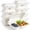 2 Compartment, variant on 2 Compartment Disposable Bagasse Food Storage Containers 90 Pack To Go Lunch Boxes