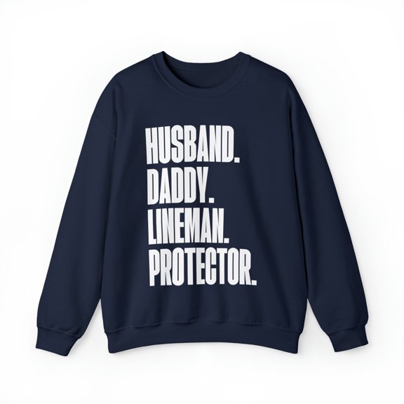 Lineman Dad Fathers Day Birthday Ideas Sweatshirt, Gifts, Crewneck