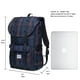 thumbnail image 2 of KAUKKO Mini mochila de viaje para computadora portátil, mochila para exteriores para computadora portátil de 13 pulgadas (16-negro) KAUKKO EP5-16-black, 2 of 5