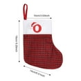 thumbnail image 2 of Gqtwoy Large Christmas Stocking with 26 English Letters, Personalized Holiday Gift Bag, Festive Christmas Decoration for Fireplace, Home & Hotel, Durable Fabric for Traditions and Family Gifts, 2 of 4