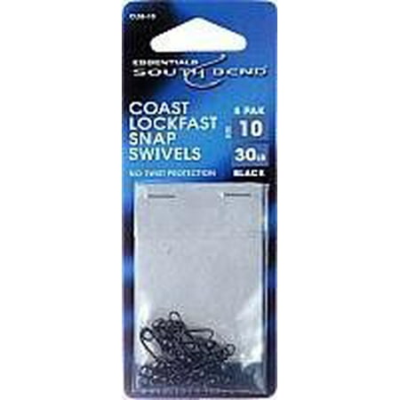 Bend Snap - South Bend Black Coast Lockfast Snap Swivel