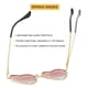 thumbnail image 5 of Gafas de Sol Polarizadas con Forma de Corazón Gleyemor para Mujer Doradas, 5 of 7
