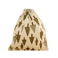 thumbnail image 1 of Cotton Blend Linen Home Storage Travel Use Storage Bag Printing Bag with the Drawstring, 1 of 8
