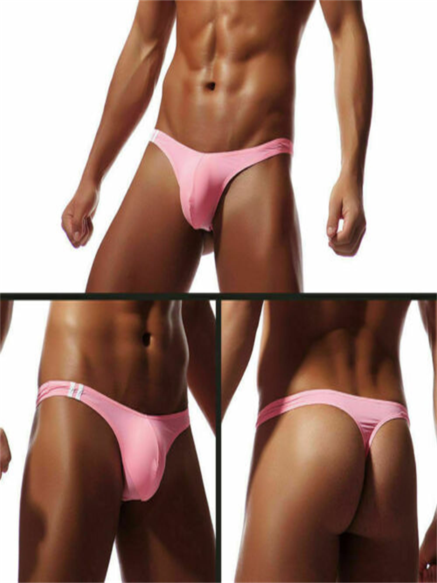 Meihuida New Mens Underwear T-Back G-String Briefs Sexy Breathable Tangas  Thong Lingerie Sleepwear