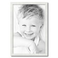 thumbnail image 2 of ArtToFrames 18" x 27" Soft White Picture Frame, 18x27 inch White MDF Poster Frame (WOM-5179),  Pack, 2 of 8