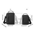 thumbnail image 3 of Male Messenger Bag Men Shoulder Bag with Adjustable Shoulder Strap All-matching Crossbody Bag Teen Travel Casual Handbag, 3 of 20