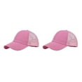 thumbnail image 2 of Sonducket Gorra de béisbol duradera de algodón, sombrero elegante y transpirable con correa ajustable, gorra de béisbol para mujer CC636-9rose CC636-9rosa hermosa 2Conjunto, 2 of 6