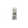 thumbnail image 2 of Alarm Controls TS-15 Request-to-Exit Station with Pneumatic Timer on Narrow 1-3/4" Wall Plate, 1/4" Push Button, Guard Ring, 302 Stainless Steel, 2 of 2