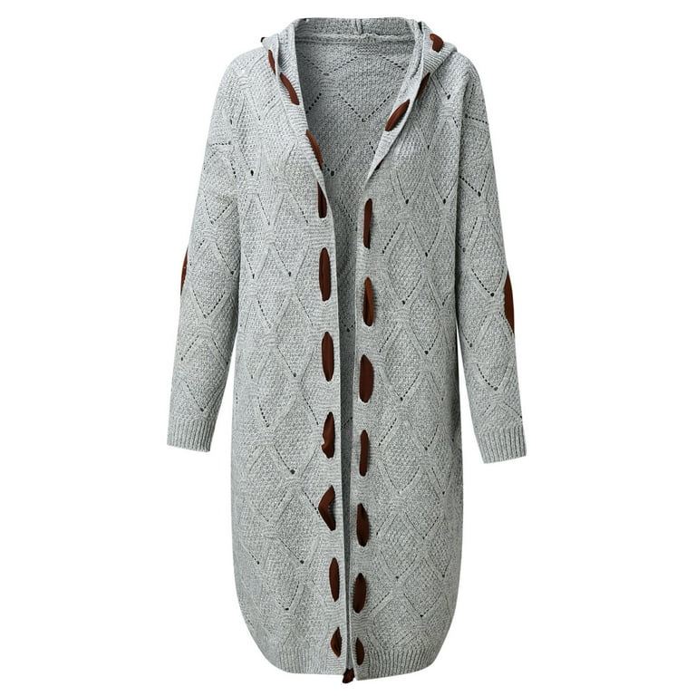 Plus size sweater with elbow cheap patches