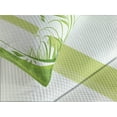 thumbnail image 4 of Ambesonne Green Quilted Bedspread Set 3 Pcs, Abstract Fresh Nature, King Size, Apple Green Fern Green, 4 of 5
