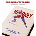 thumbnail image 2 of Hockey Card Binder with Sleeves, 900 Pockets 3-Ring Metal card Holder Protector Album, Card Storage Organizer Display Case Compatible with, 2 of 5