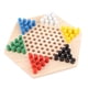 thumbnail image 4 of Juego de mesa de damas chinas, juego de damas chinas educativo de madera con 6 clavijas de colores para adultos y niños, 4 of 15