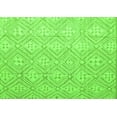 thumbnail image 1 of Ahgly Company Indoor Rectangle Abstract Green Modern Area Rugs, 4' x 6', 1 of 4
