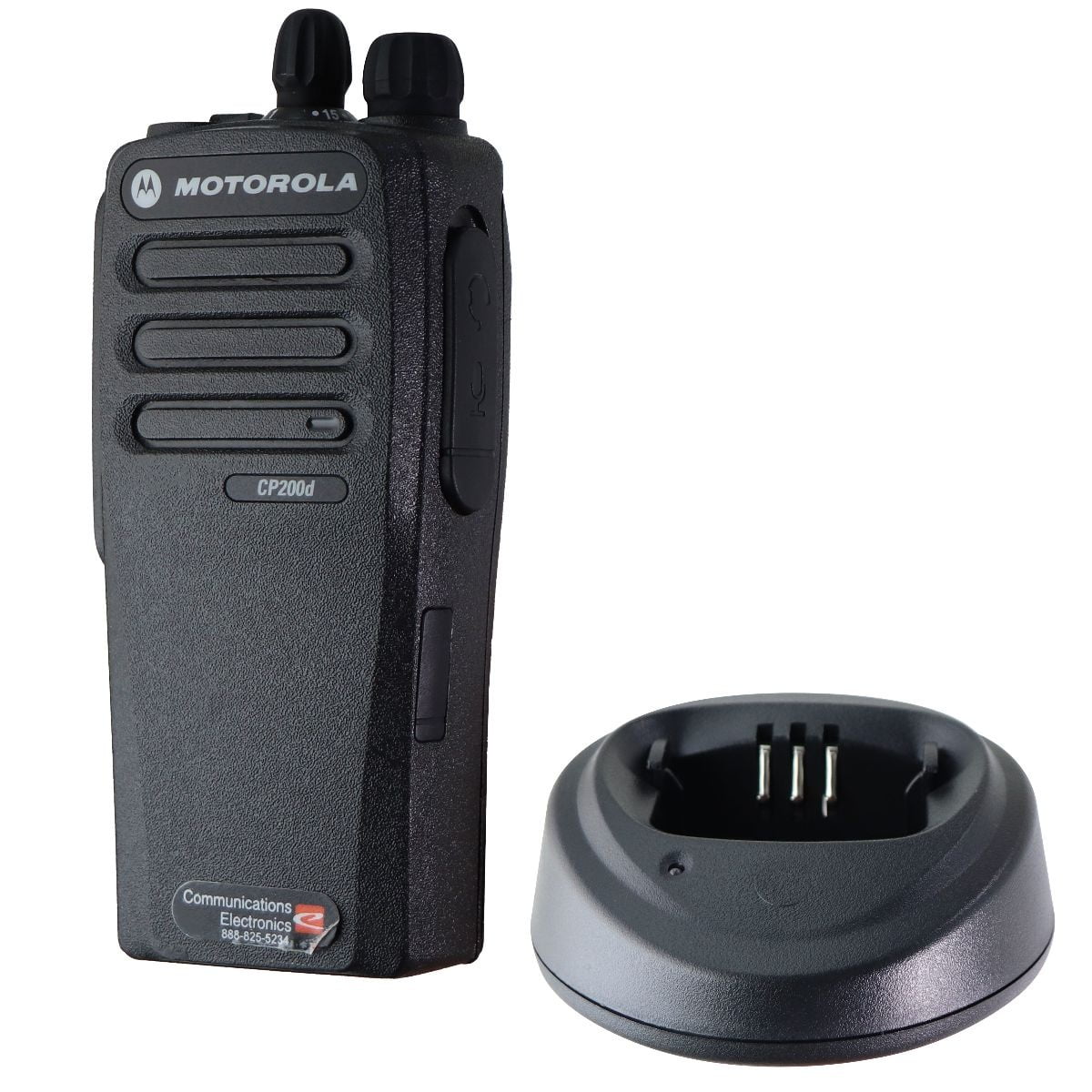 Motorola CP200d Digital UHF Portable 2 Way Radio / 16 Channels