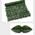 thumbnail image 4 of 19.68x19.68 Inch Artificial Hedge Privacy Fence Panel, Ivy Leaf & Vine Wall Screen for Outdoor Garden, Indoor Greenery Decor, UV Resistant Hedge for Patio Balcony Deck Backyard Cover, 4 of 4