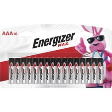 Energizer MAX AAA Alkaline Batteries, 16 Pack, Pack of 16 batteries