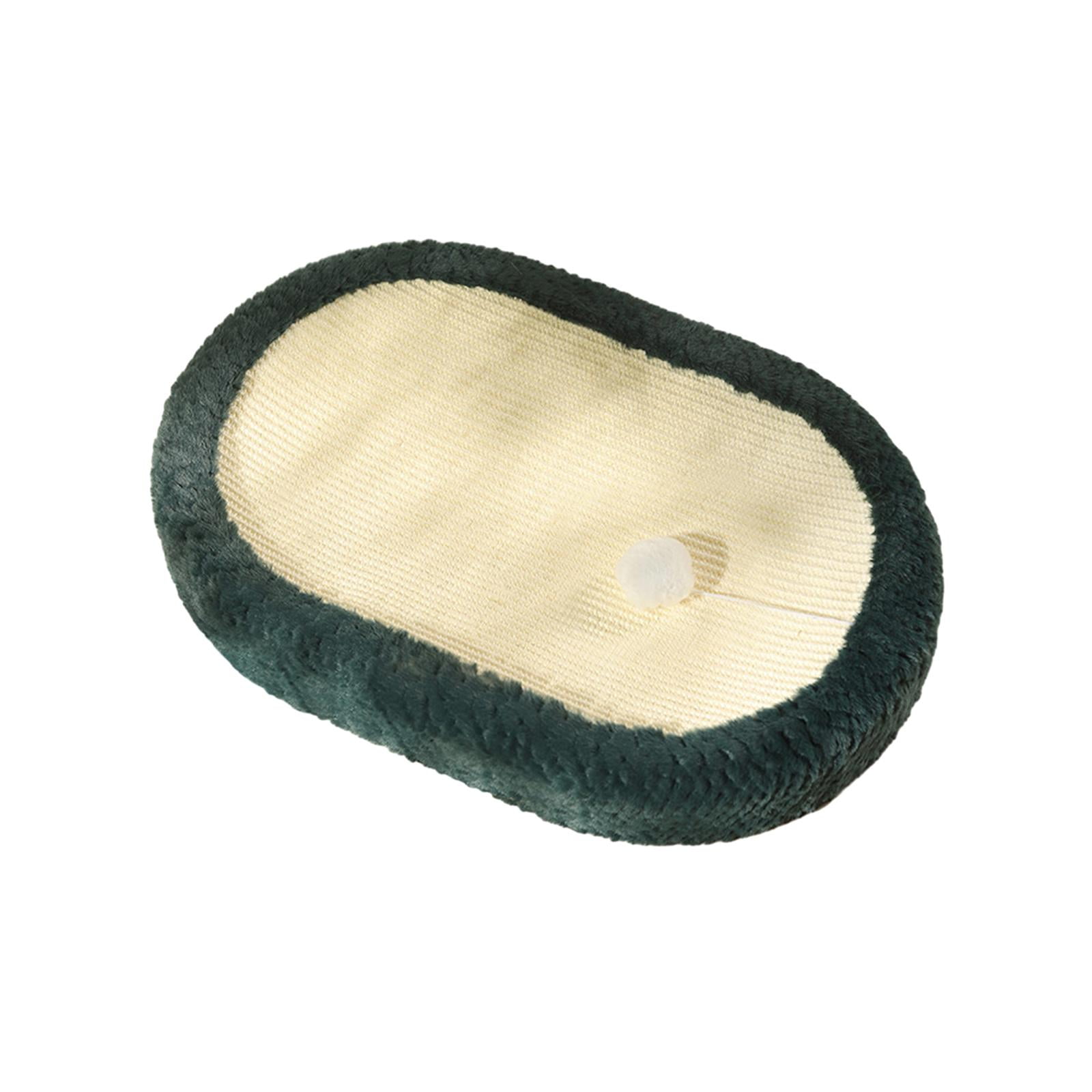 Cat Scratcher Bed Portable Sleeping Nest Sofa Grinding Claws Cat Scratch Pad Dark Green