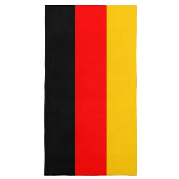 Germany Flag Beach Towel 30x60 inches