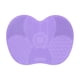 thumbnail image 1 of Almohadilla limpiadora de brochas de maquillaje, depurador fácil de limpiar, limpieza de brochas de silicona grande Púrpura jinwen Almohadilla limpiadora de cepillos, 1 of 8