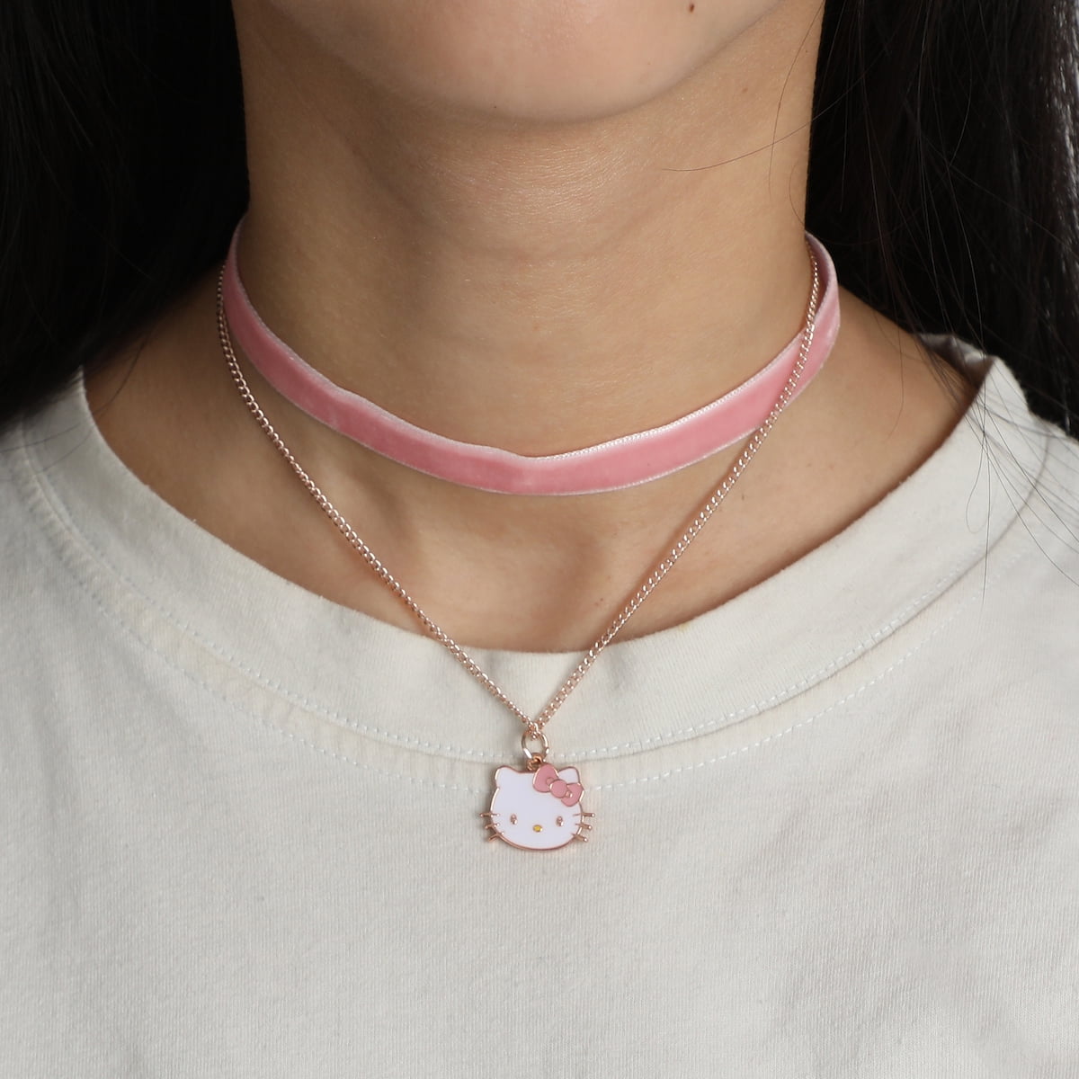 Choker hello kitty deals
