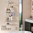 thumbnail image 2 of VANCORE Hanging Shower Caddy, Rustproof Shower Shelf Racks over Shower Head with Hooks, 2 of 7