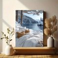 thumbnail image 6 of Winter Landscape Canvas Print/Wall Art， Suitable for Bedroom， Living Room， Bathroom， Office， and Hotel Decoration., 6 of 8