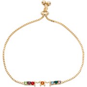 Personalized Planet Family Family Birthstone MOM Adjustable Bracelet